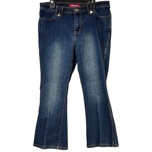 Zana‎ Di Junior's Size 9 Jeans Blue Denim Bootcut Y2K Vintage Flap Pocket